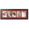 ArtToFrames Collage Photo Picture Frame with 5 - 5x7 inch Openings, Framed in Black with Over 62 Mat Color Options and Plexi Glass (CSM-3926-152)